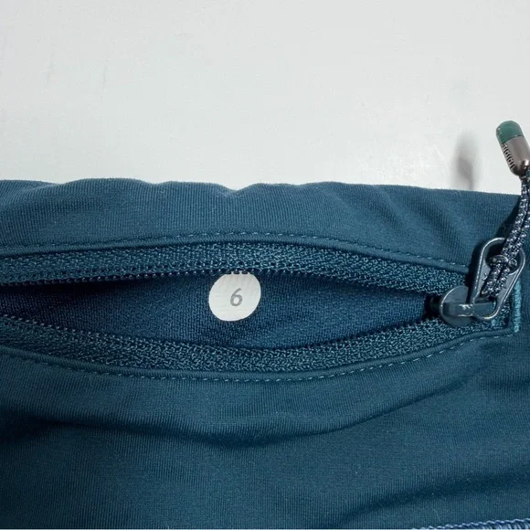 Lululemon Speed Short Heathered Texture Lotus Camo Oil Slick Alberta Lake Sz 6 - Picture 11 of 11